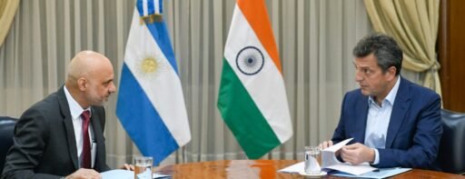 Agenda económica: Massa recibió al embajador de la India