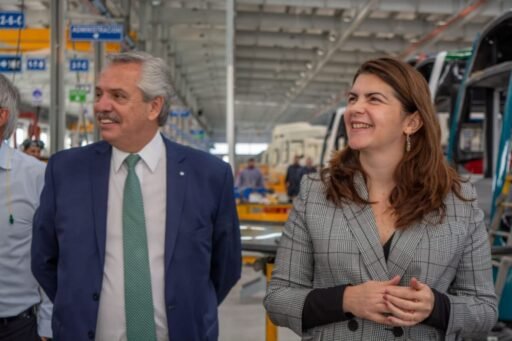Alberto Fernández visito la Expo Industria 2022 