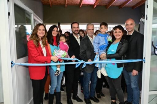 Se inauguró el nuevo Centro de Desarrollo Infantil de Maquinista Savio