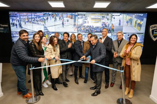El gobierno inauguró el nuevo Centro de Monitoreo en la estación La Paternal
