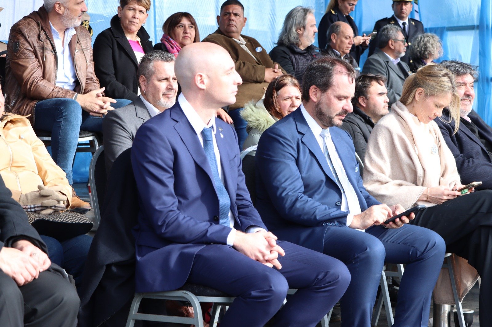 Multitudinario acto por el Día de la Bandera y el 131° aniversario de Garín