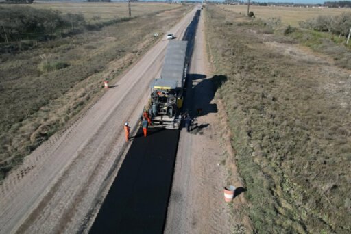 Avanza la repavimentación de la Ruta Provincial N°36