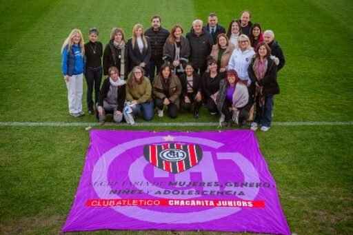 Se presentó la formación Micaela Deportes para integrantes del Club Atlético Chacarita Juniors